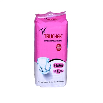 Truchek Adult Diaper - X-Large 10 Pieces/Pack