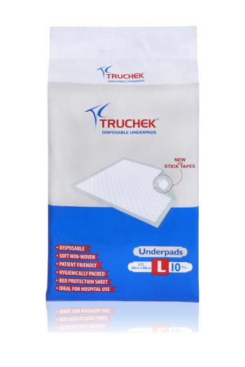 Truchek Underpads - (60cm x 90cm) 10 Pieces/Pack