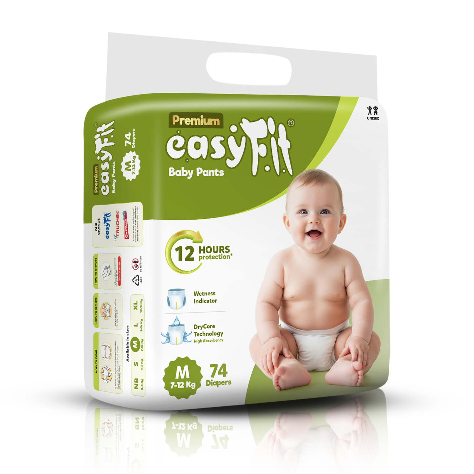 Easy Fit Premium Baby Pant Style M