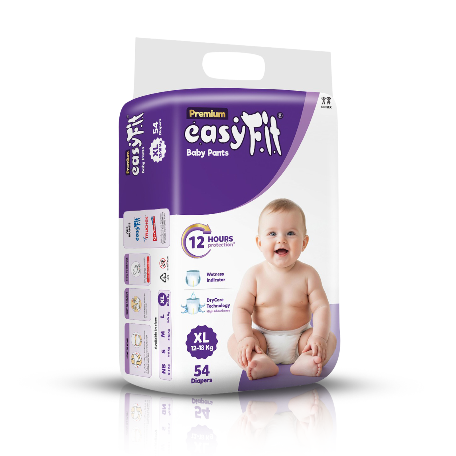 Easy Fit Premium Baby Pant Style Xl